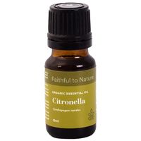 Faithful to Nature Organic Citronella Essential Oil